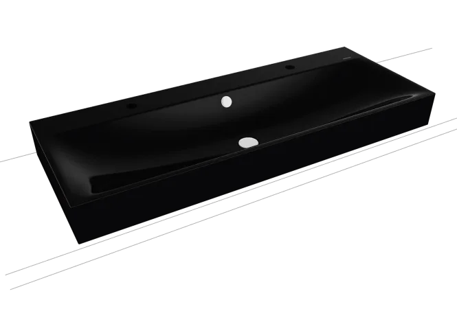 Hovedbilde Kaldewei SILENIO Toppmontert Servant Mod 3049 120x46 cm, Black, 2 x 1 ...
