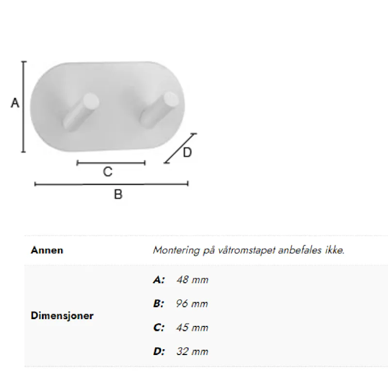 Beslagsboden dobbel krok