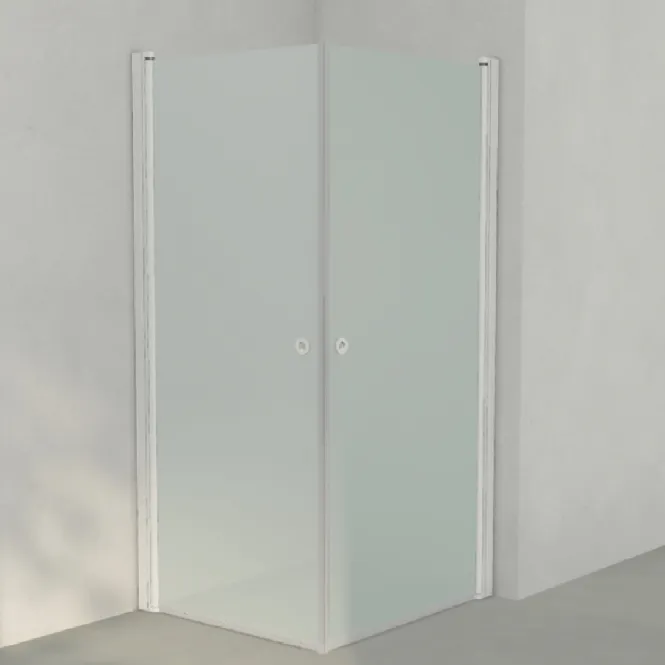 Hovedbilde OUTLET: INR LINC Angel Original Dusjhjørne 80x90 cm - Frostet ...