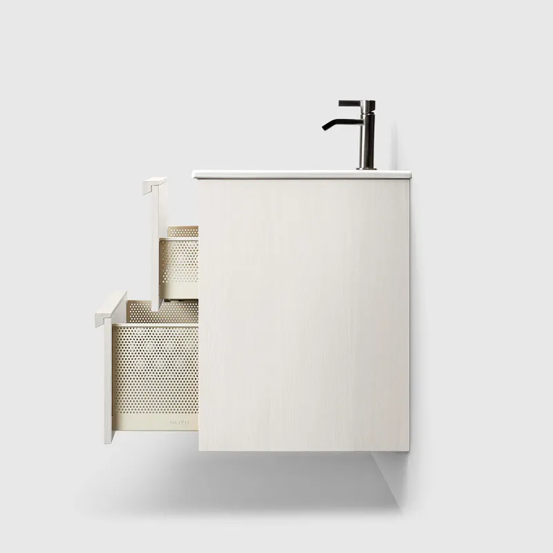 Haven H2 Servantskap 120 cm med Dobbel Porselensservant