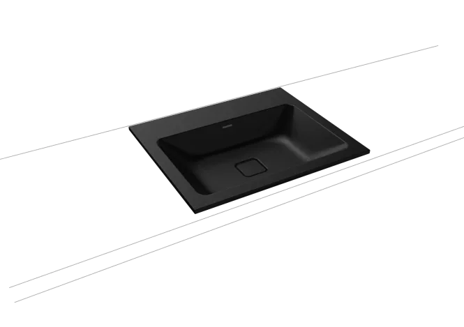 Hovedbilde Kaldewei CONO Mod 3080 Nedfelt Servant, 60x50 cm, Black Matt 100, 0 ...