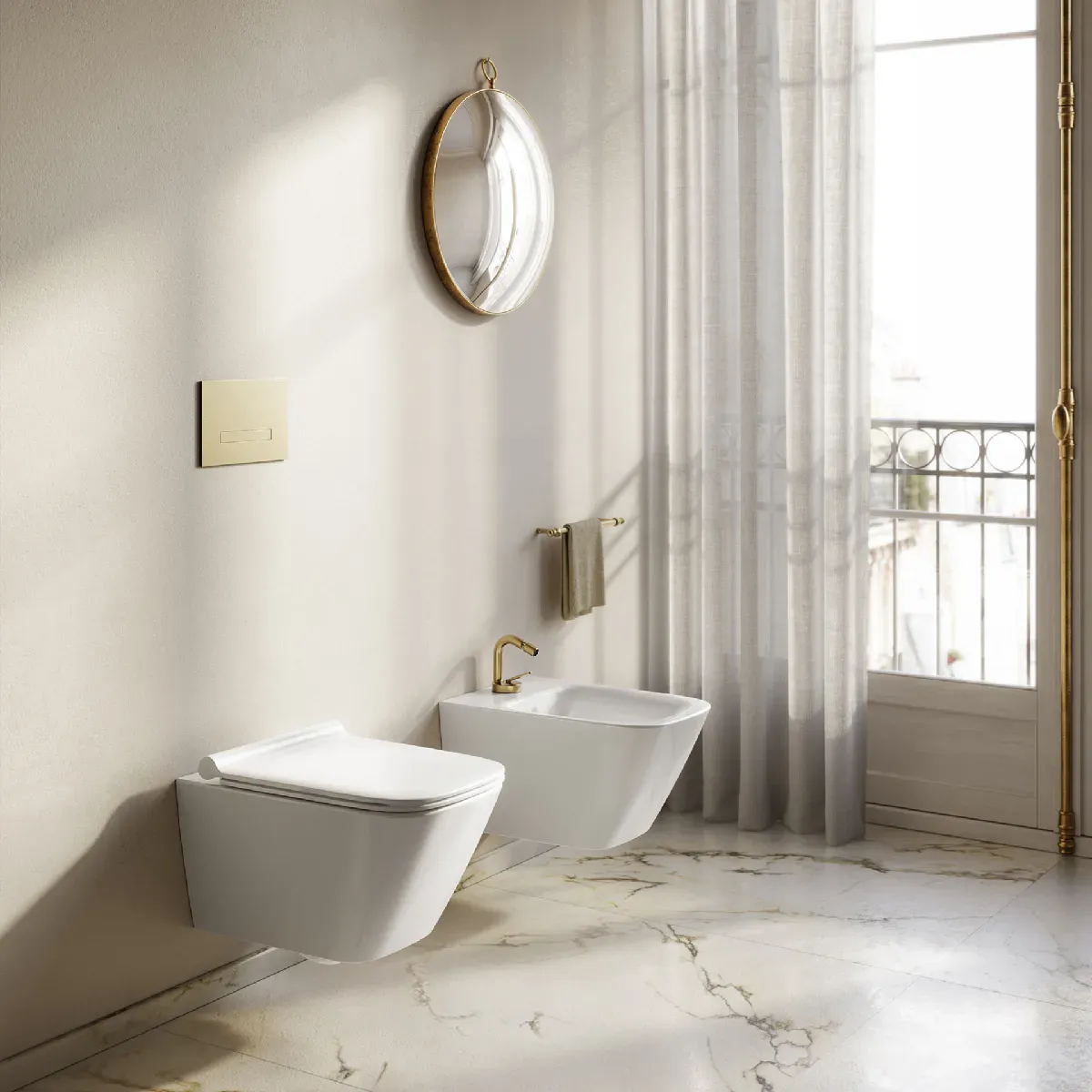 Catalano Green 50 cm Vegghengt Bidet