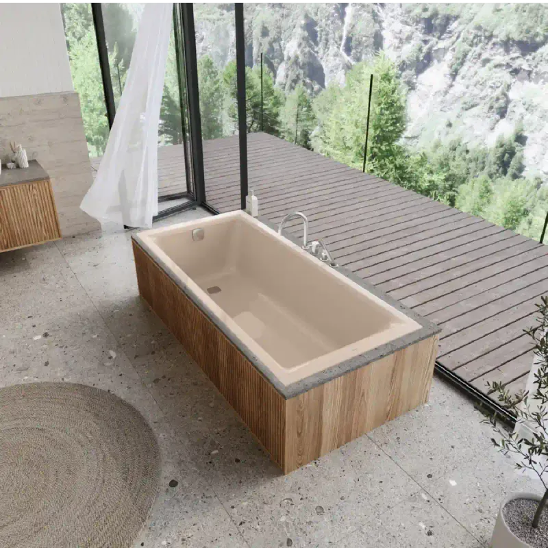 Kaldewei PURO NEXT Mod 1424 Innebygd Badekar 170x75 cm