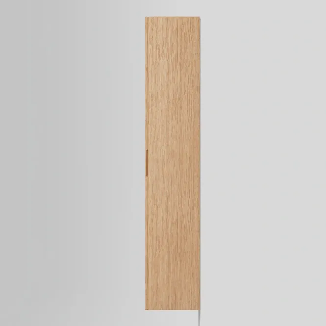 Hovedbilde OUTLET: INR Solid Høyskap 30x30x160 cm Natural Oak Høyre