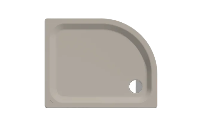 Hovedbilde Kaldewei ZIRKON Mod 605-1 Dusjkar 100x80 cm, Warm Grey 30