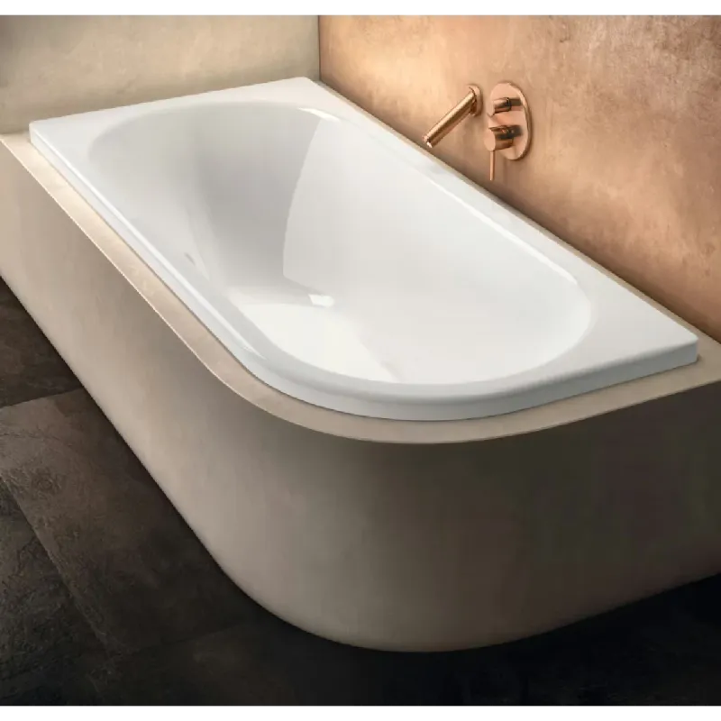 Kaldewei CENTRO DUO 1 HØYRE Mod 130 Innebygd Badekar 170x75 cm