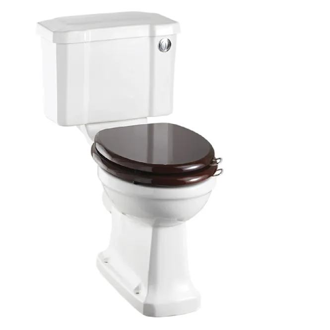 Hovedbilde Burlington Rimless gulvtoalett inkl.44cm sisterne m/knapp