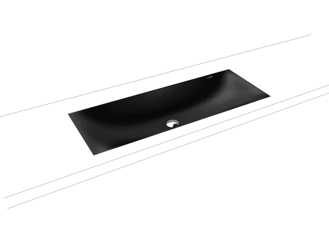 Hovedbilde Kaldewei SILENIO Underlimt Servant Mod 3048 93.4x39.1 cm, Black Matt ...