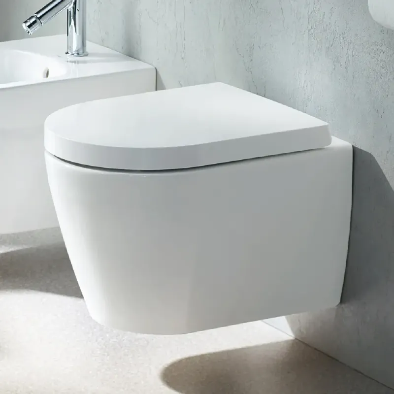 Duravit Me by Starck 48 cm Rimless Vegghengt Toalett - Hvit
