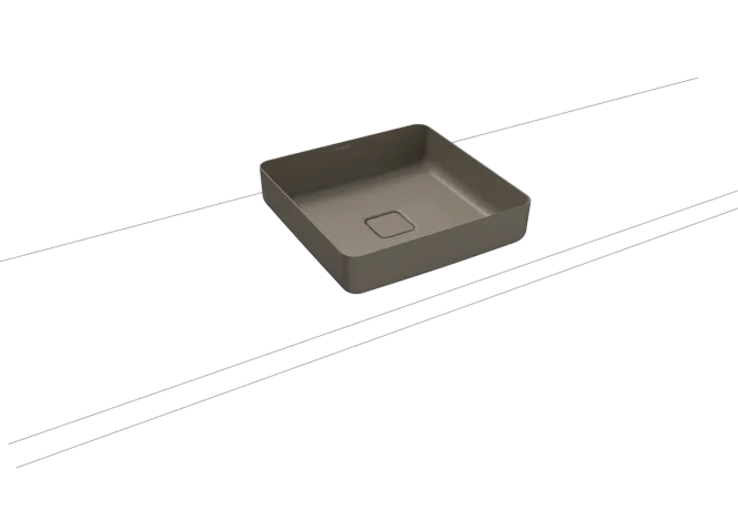 Hovedbilde Kaldewei MIENA Mod 3184 Toppmontert Servant, 40x40 cm, Warm Grey 60, ...