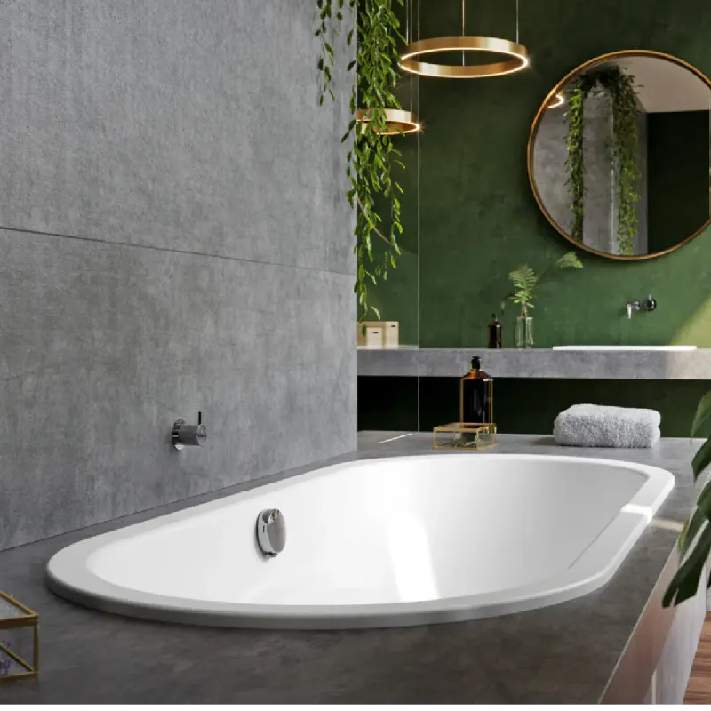 Kaldewei CLASSIC DUO OVAL Mod 116 Innebygd badekar 170x70 cm