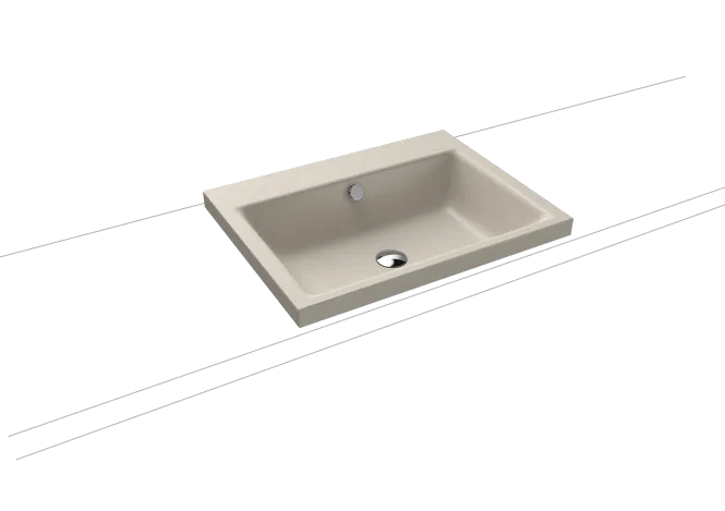 Hovedbilde Kaldewei PURO Mod 3154 Toppmontert Servant, 60x46 cm, Warm Grey 10, 0 ...
