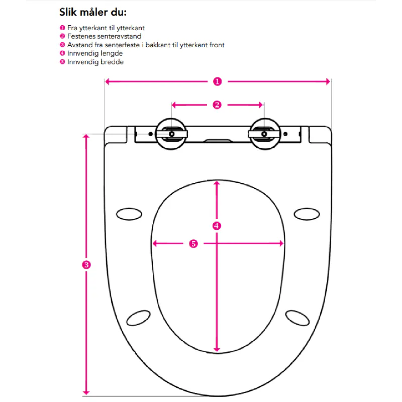 Esbada Edge toalettsete