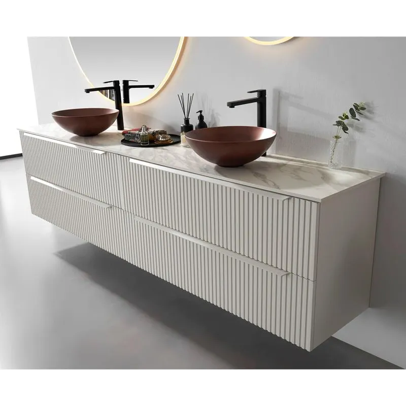 Scala Bad Como 240 cm servantskap - Exclusive fronter