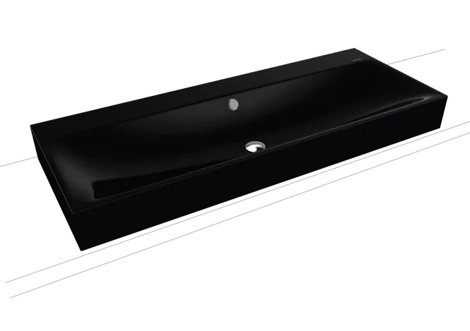 Hovedbilde Kaldewei SILENIO Toppmontert Servant Mod 3049 120x46 cm, Black, 0 ...