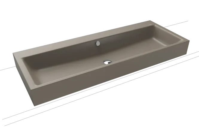 Hovedbilde Kaldewei PURO Mod 3168 Toppmontert Servant, 120x46 cm, Warm Grey 60, ...