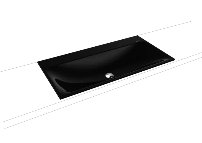 Hovedbilde Kaldewei SILENIO Nedfelt Servant Mod 3038 90x46 cm, Black, 0 ...