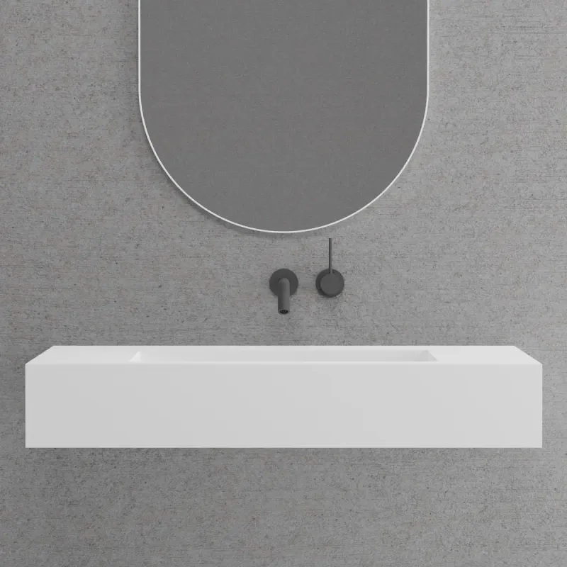 Scandtap Solid SW4 Vegghengt Servant 80x47 cm