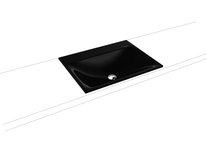 Hovedbilde Kaldewei SILENIO Nedfelt Servant Mod 3037 60x46 cm, Black, 0 ...
