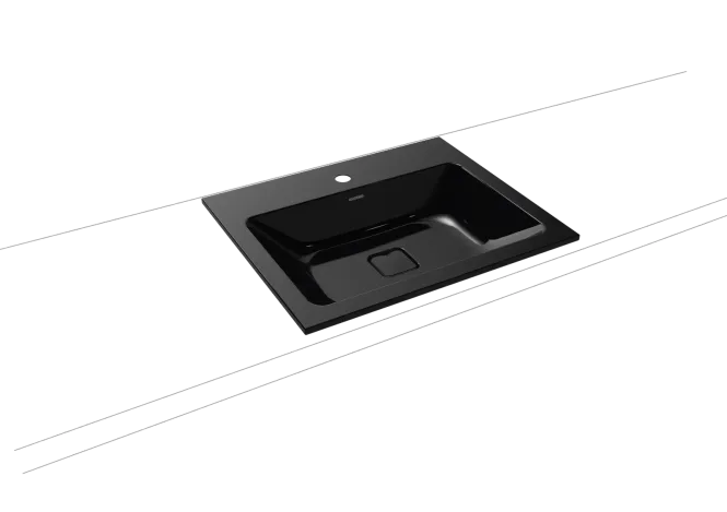 Hovedbilde Kaldewei CONO Mod 3080 Nedfelt Servant, 60x50 cm, Black, 1 kranhull, ...
