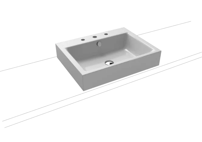 Hovedbilde Kaldewei PURO Mod 3157 Toppmontert Servant, 60x46 cm, Manhattan, 3 ...