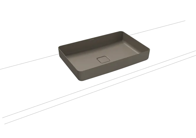 Hovedbilde Kaldewei MIENA Mod 3185 Toppmontert Servant, 58x38 cm, Warm Grey 60, ...
