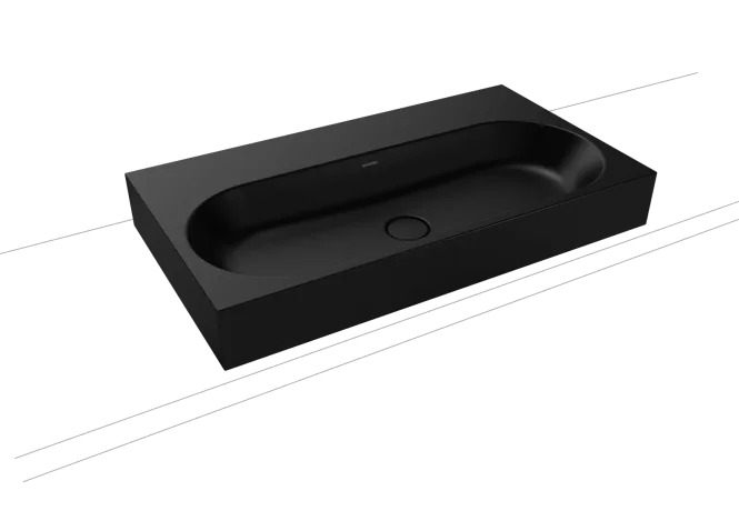 Hovedbilde Kaldewei CENTRO Mod 3058 Toppmontert Servant, 90x50 cm, Black Matt ...