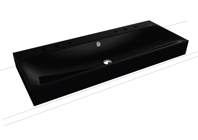 Hovedbilde Kaldewei SILENIO Toppmontert Servant Mod 3049 120x46 cm, Black, 2 x 3 ...