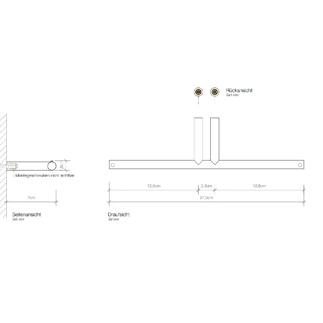Hovedbilde Decor Walther MIKADO MK TPH2 toalettpapirholder