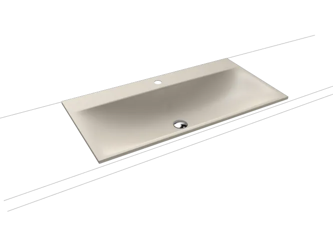 Hovedbilde Kaldewei SILENIO Nedfelt Servant Mod 3038 90x46 cm, Warm Grey 10, 1 ...
