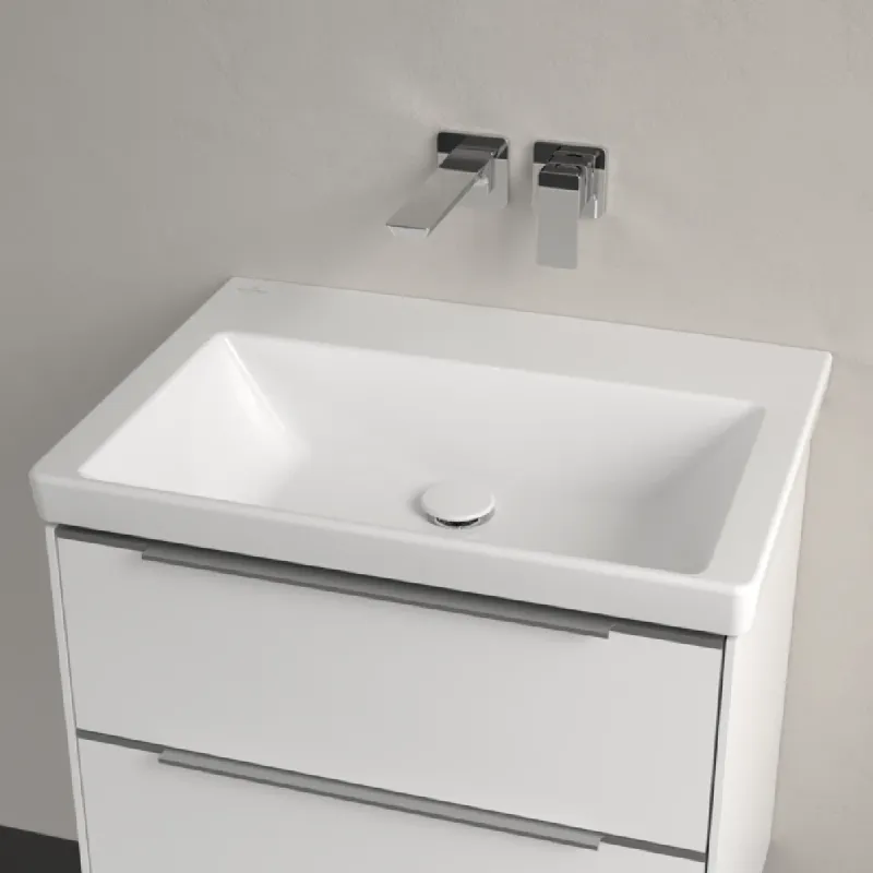 Villeroy & Boch Subway 3.0 enkel møbelservant 65 cm uten kranhull