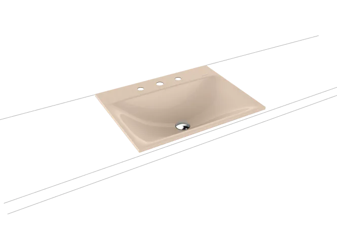 Hovedbilde Kaldewei SILENIO Nedfelt Servant Mod 3037 60x46 cm, Bahama Beige, 3 ...
