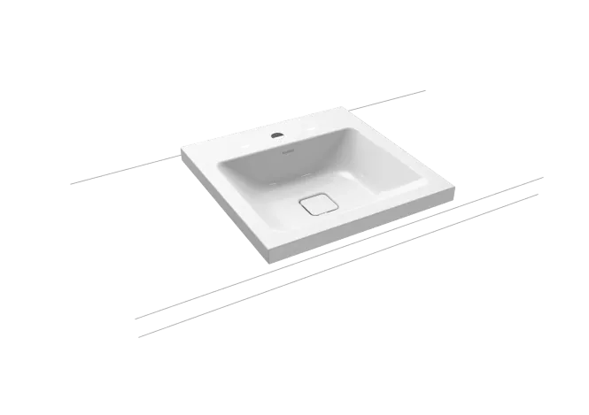 Hovedbilde Kaldewei CONO Mod 3076 Toppmontert Servant, 50x50 cm, Alpine White, 1 ...