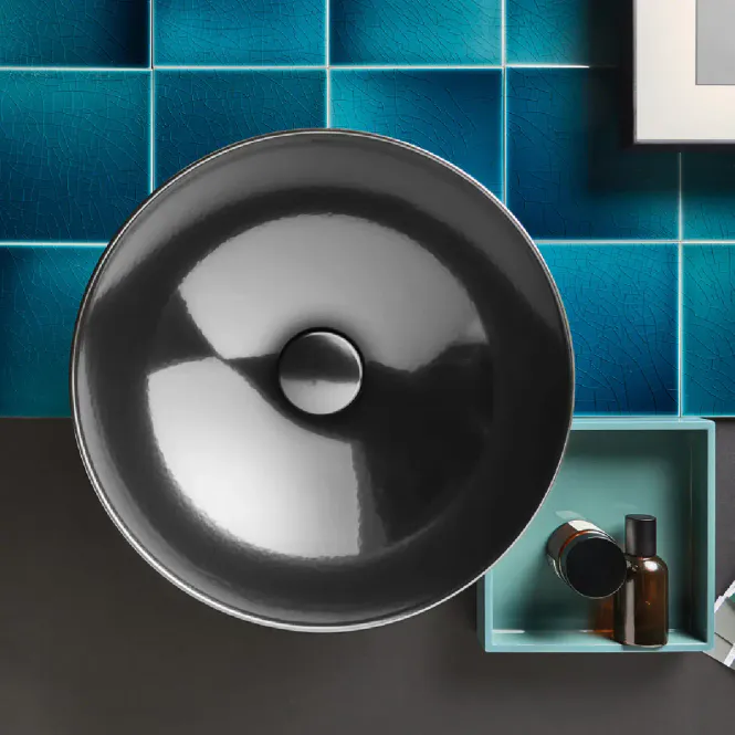 Hovedbilde Alape Metallic AB.SO400.1 servant ø40 cm toppmontert