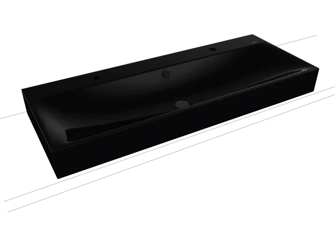 Hovedbilde Kaldewei SILENIO Toppmontert Servant Mod 3049 120x46 cm, Black, 2 x 1 ...