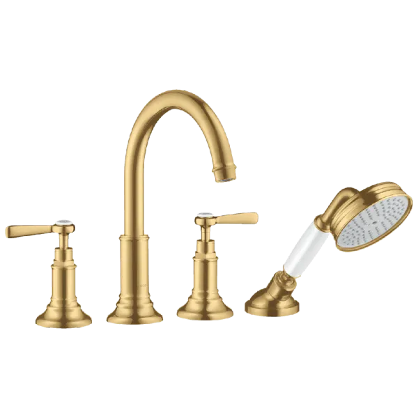 Hovedbilde Axor Montreux 4-hulls Badekarbatteri til karkant med vingegrep