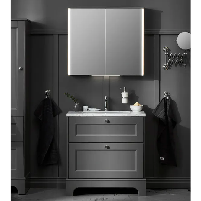 Hovedbilde Miller Badrum Kensington Servantskap 80 cm uten servant