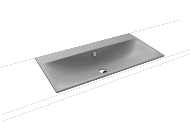 Hovedbilde Kaldewei SILENIO Nedfelt Servant Mod 3038 90x46 cm, Cool Grey 30, 0 ...