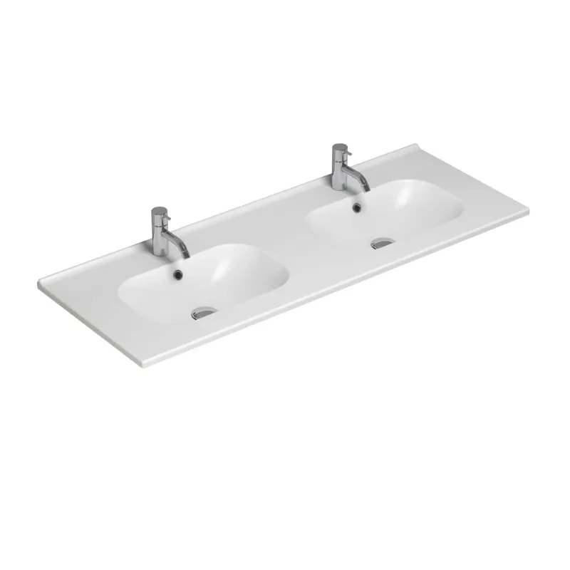 Dansani Kantate dobbel møbelservant 121-161 cm - porselen