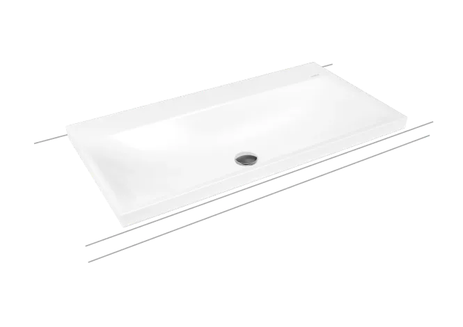 Hovedbilde Kaldewei SILENIO Toppmontert Servant Mod 3041 90x46 cm, Alpine White, ...