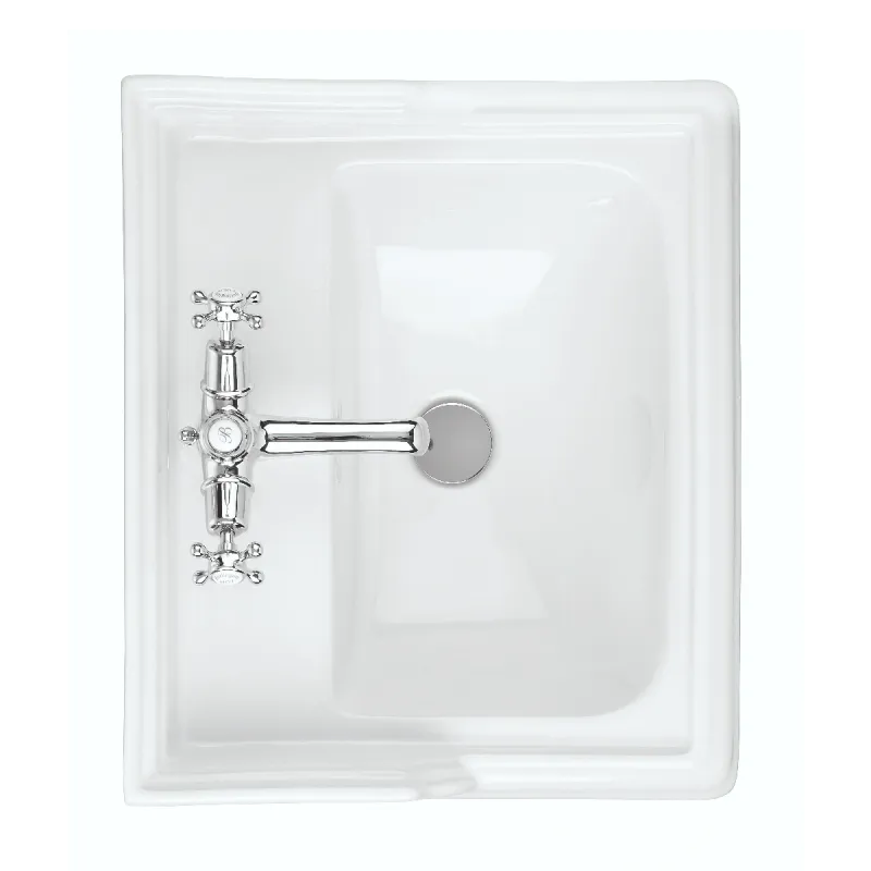 Burlington Classic servant 51x45 cm inkl.rørstativ i krom