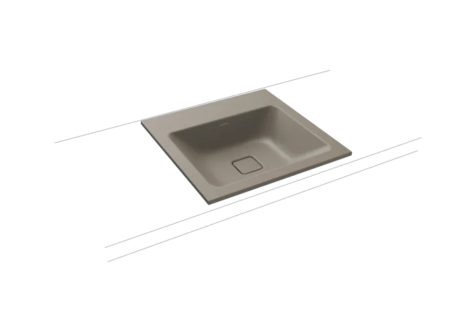 Hovedbilde Kaldewei CONO Mod 3075 Nedfelt Servant, 50x50 cm, Warm Grey 60, 0 ...