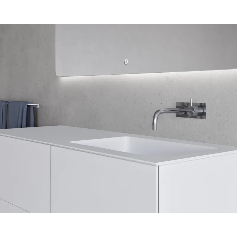 Copenhagen Bath SQ2 120 cm servantskap - med høyre servant