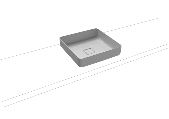 Hovedbilde Kaldewei MIENA Mod 3184 Toppmontert Servant, 40x40 cm, Manhattan, 0 ...