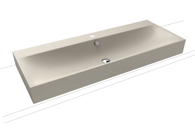Hovedbilde Kaldewei SILENIO Toppmontert Servant Mod 3049 120x46 cm, Black Matt ...