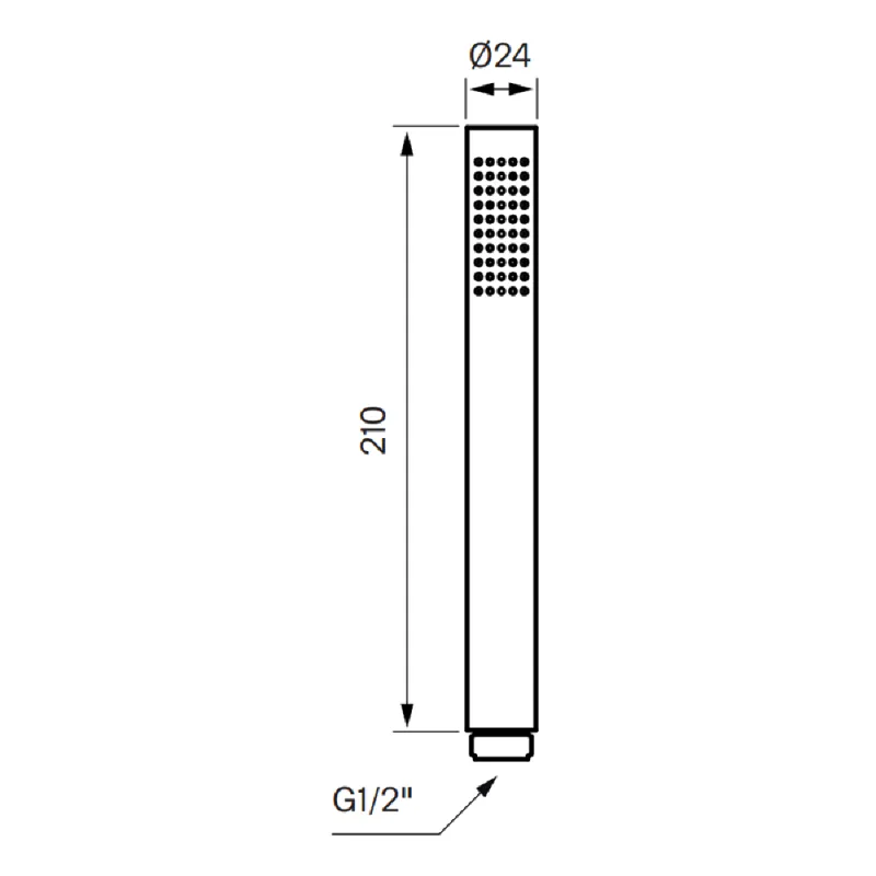 Tapwell Jet ZDOC067 hånddusj