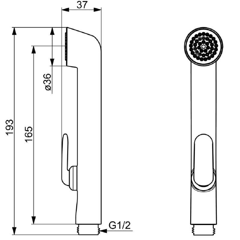 Oras Bidetta Hånddusj