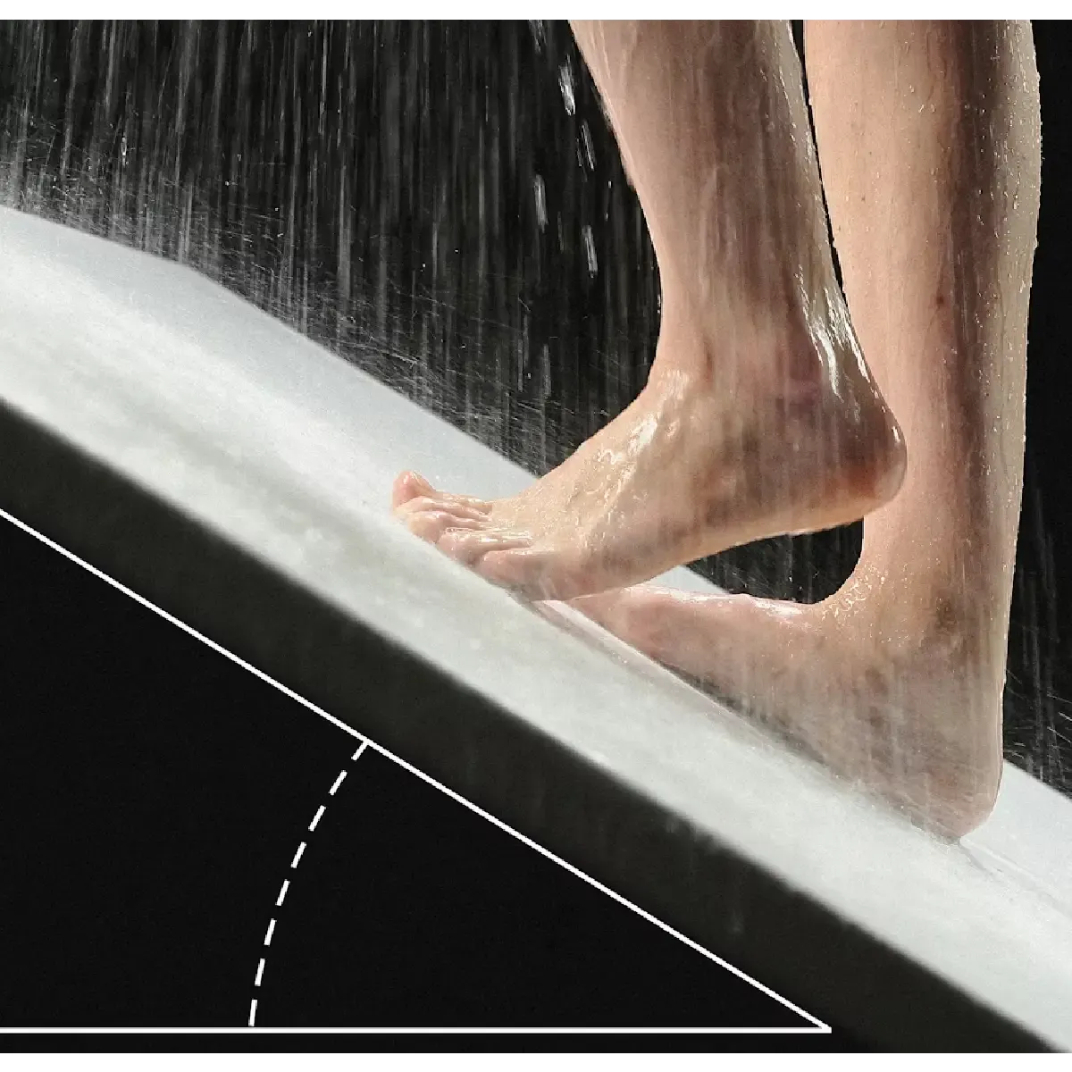 Kaldewei CALIMA Mod 3223 Dusjkar 80x120 cm