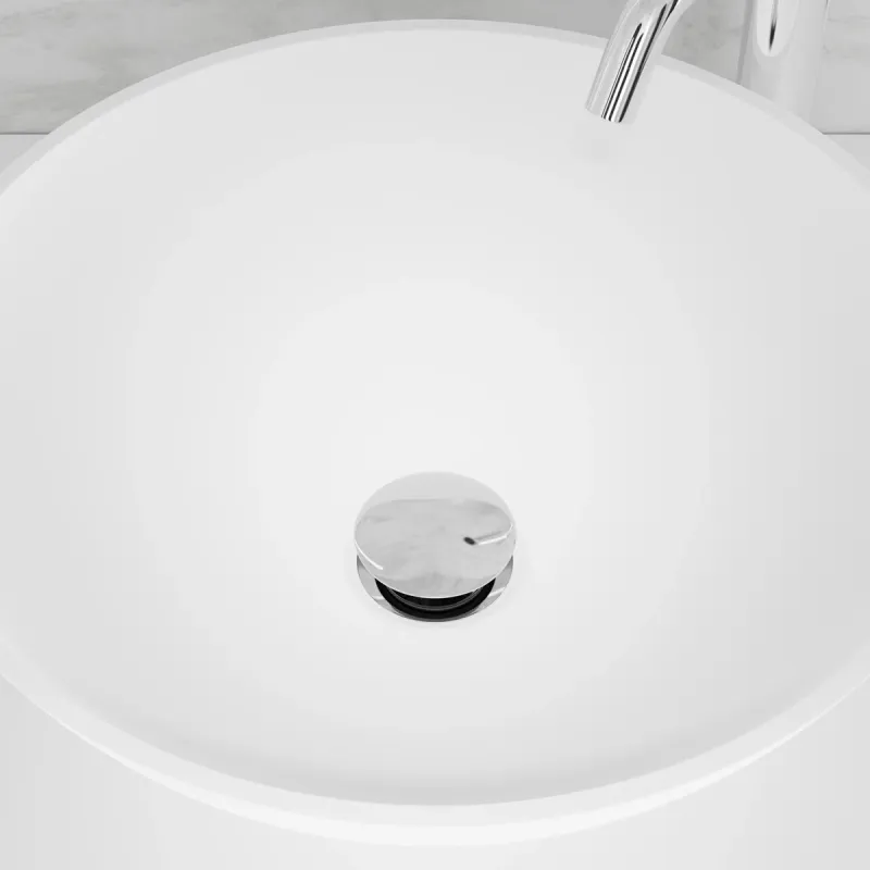 Scandtap Steel Bunnventil Pop-up Universal Duo