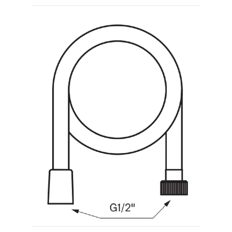 Tapwell ZFLO001 dusjslange